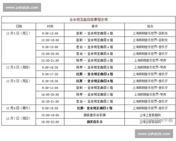 钢琴比赛章程解读与参赛指南：规则要求、评分标准及注意事项解析